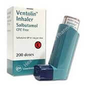Ventorlin Inhaler 100mcg (Salbutamol) - 100mcg